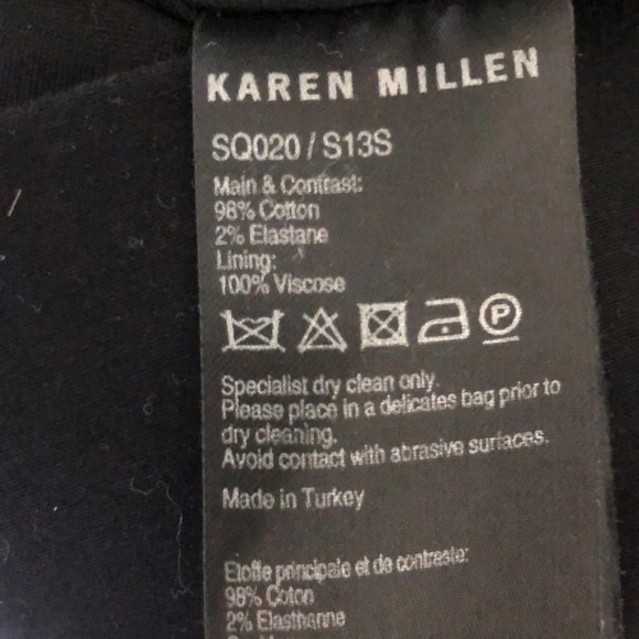 KAREN MILLEN | Black and white skirt - Picture 7 of 7